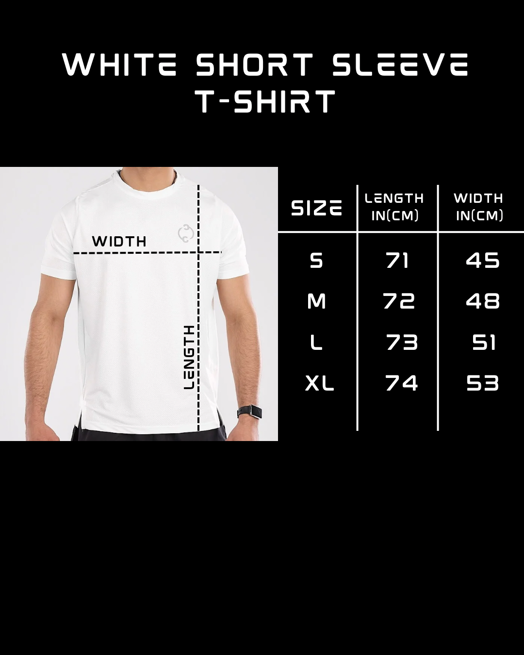 White Short Sleeve T-Shirt