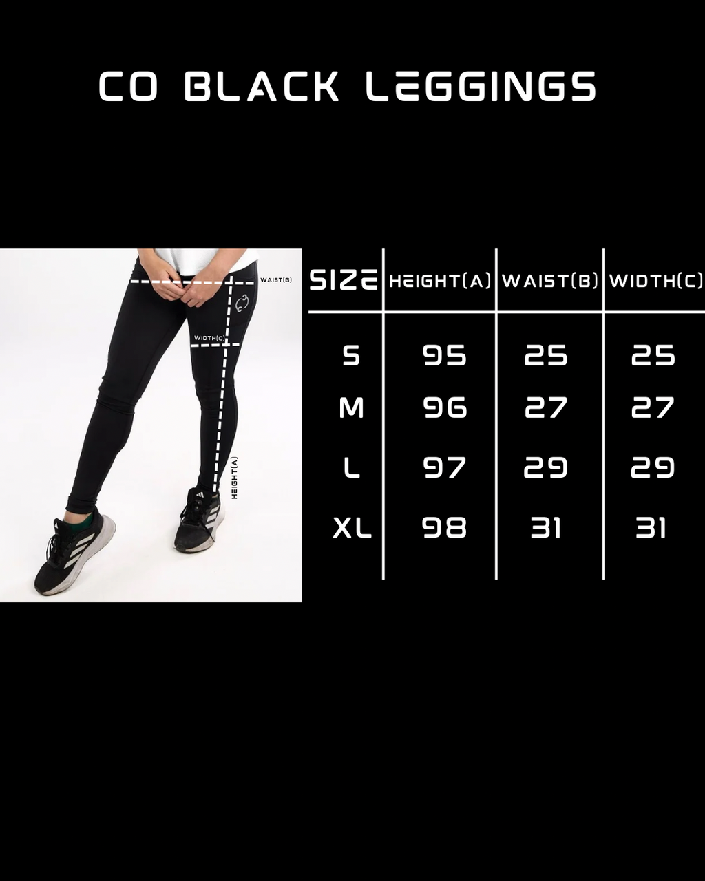 CO Black Leggings